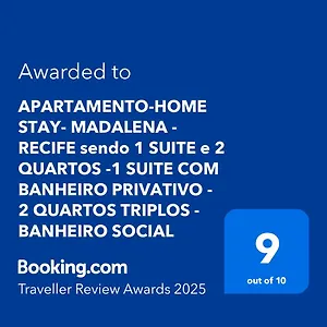 E Quartos -1 Com Banheiro Privativo - 2 Quartos Triplos - Banheiro Social Recife
